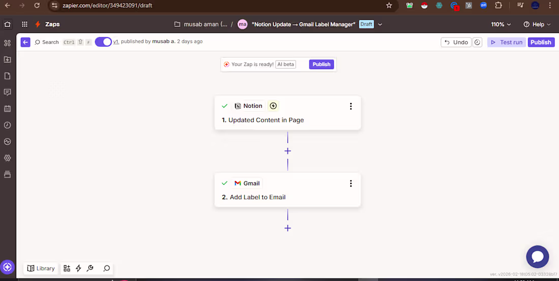 Cover image for Notion-to-Gmail Label Manager – Auto-Organize Emails