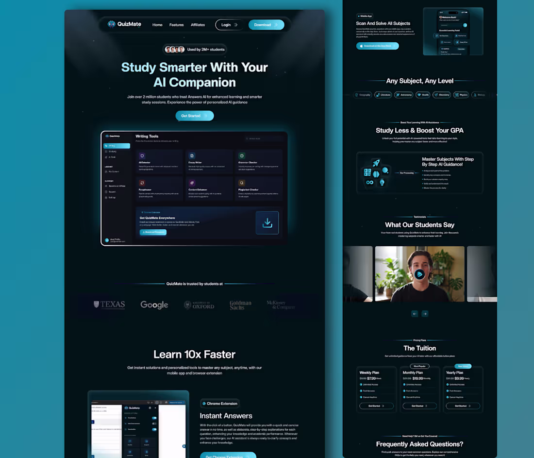 Cover image for Modern SaaS Landing Page Design That Converts