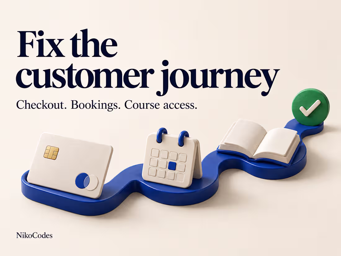 Cover image for Fix WordPress Checkout, Bookings or Course Access
