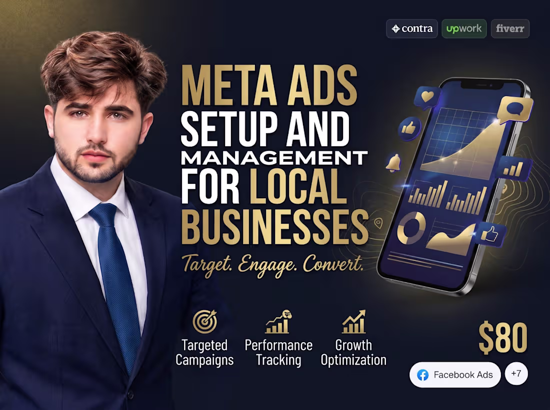 Cover image for Meta Ads Setup and Management for Local Businesses