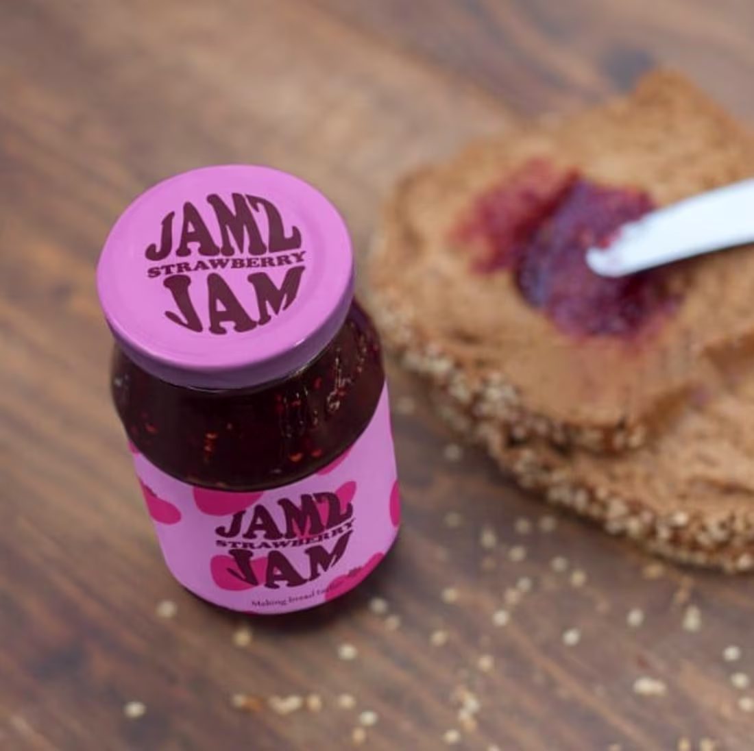 Cover image for Jamz Strawberry Jam