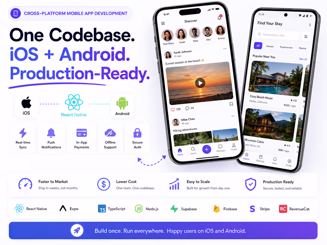 Cover image for Cross-Platform Mobile App Development