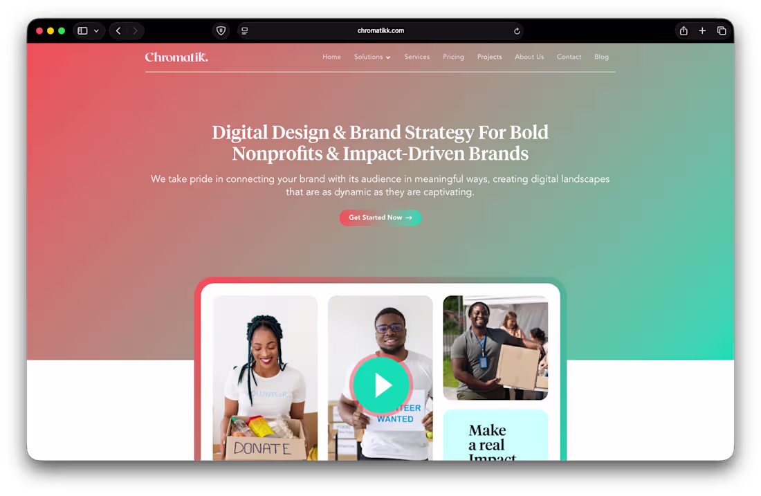Cover image for Chromatikk Digital Agency Website Development