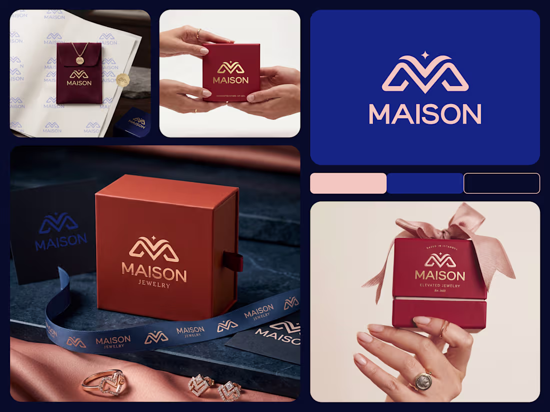 Cover image for MAISON - Jewelry Brand Identity
