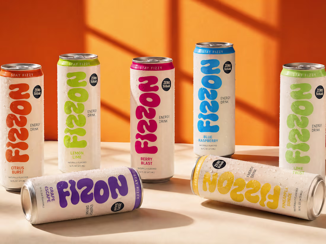 Cover image for FIZZON: Brand Identity for Energy Drink