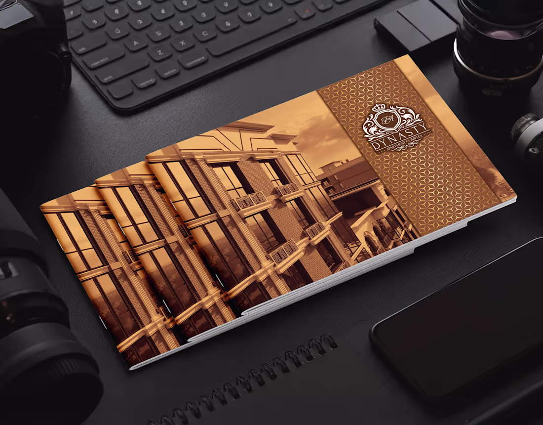 Cover image for Brochure design | Apartment complex «Dynasty»