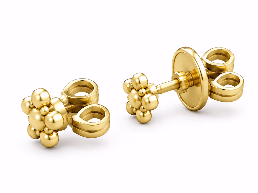 Cover image for BABY STUD EARRINGS SOLIDWORKS CAD