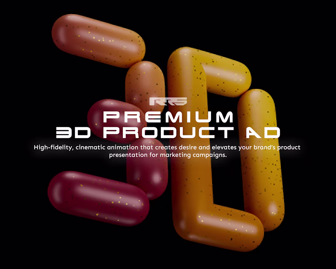 Cover image for Premium 3D Product Ad