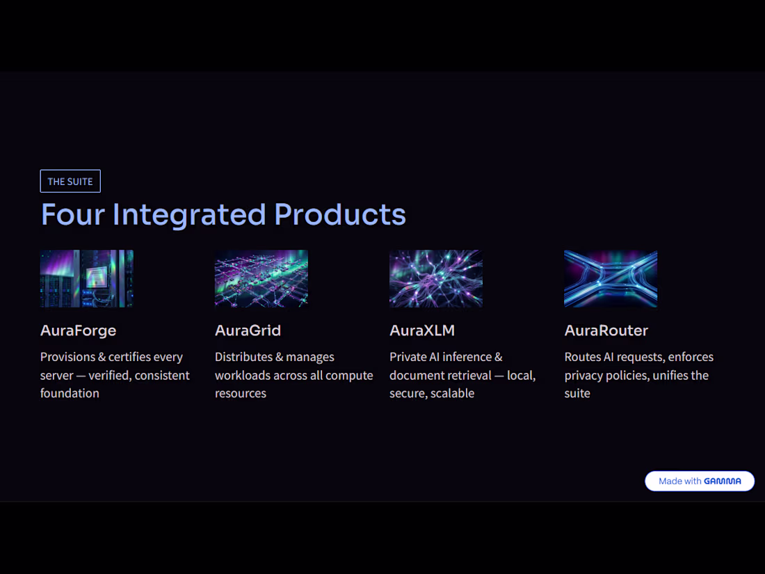 Cover image for AuraForge: Sovereign AI Infrastructure for