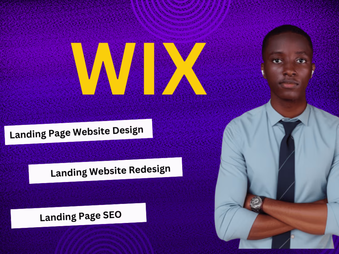 Cover image for I will design multi pro landing page website with wix
