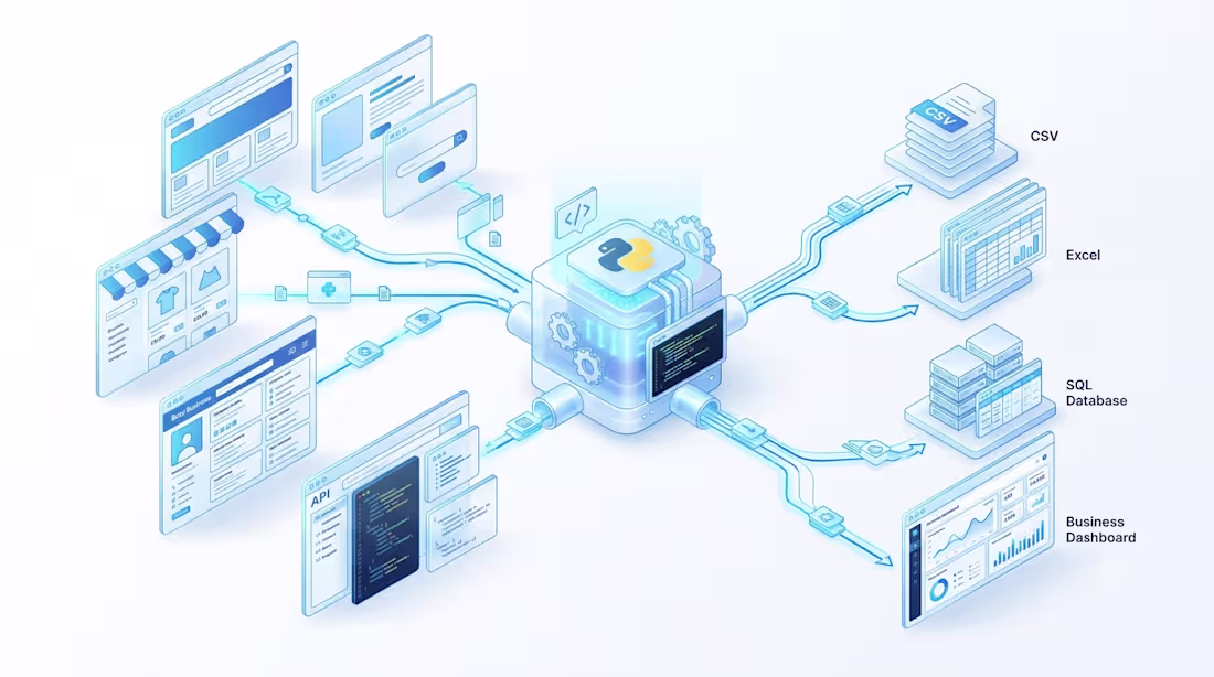 Cover image for Web Scraping & Automated Data Collection