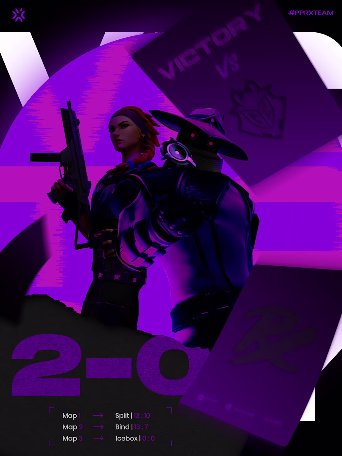 Cover image for Paper Rex™ : Valorant Esports Graphics :: Behance