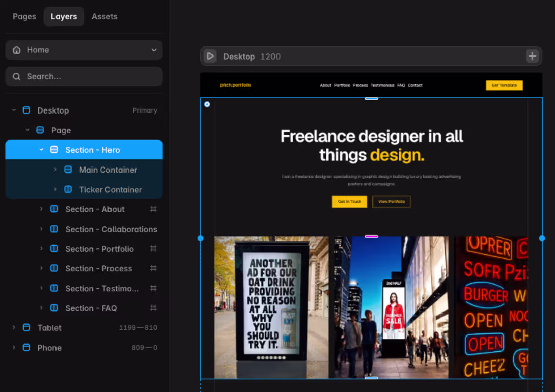 Cover image for Framer Template Customisation