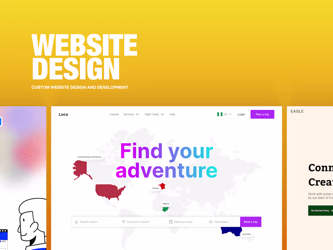 Cover image for Website Design and Development