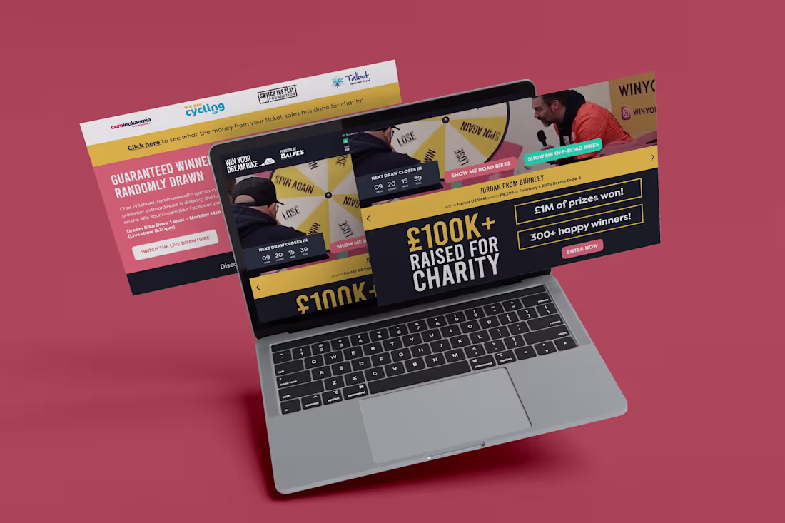 Cover image for Did this raffle website for a client it so satisfactory you ...