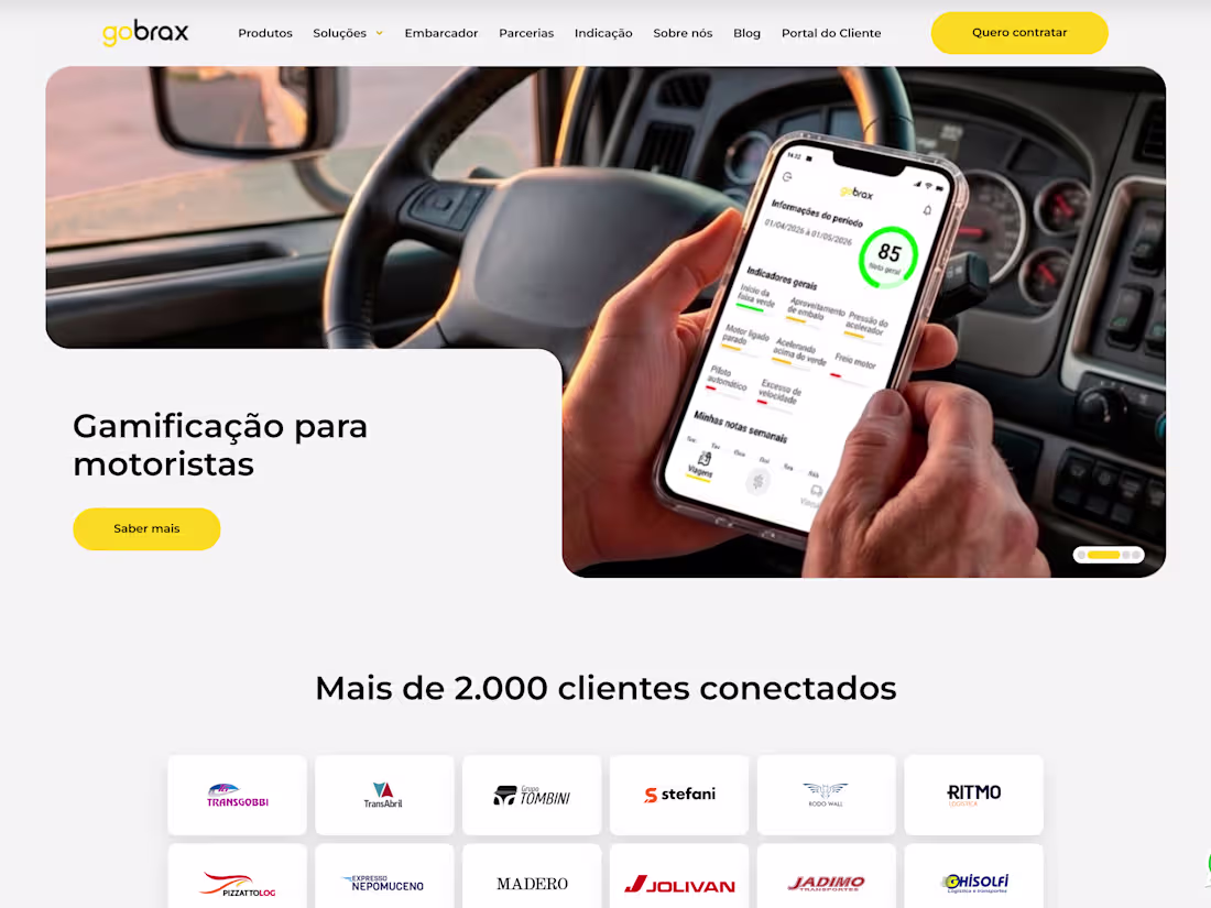 Cover image for New website for Gobrax, fleet