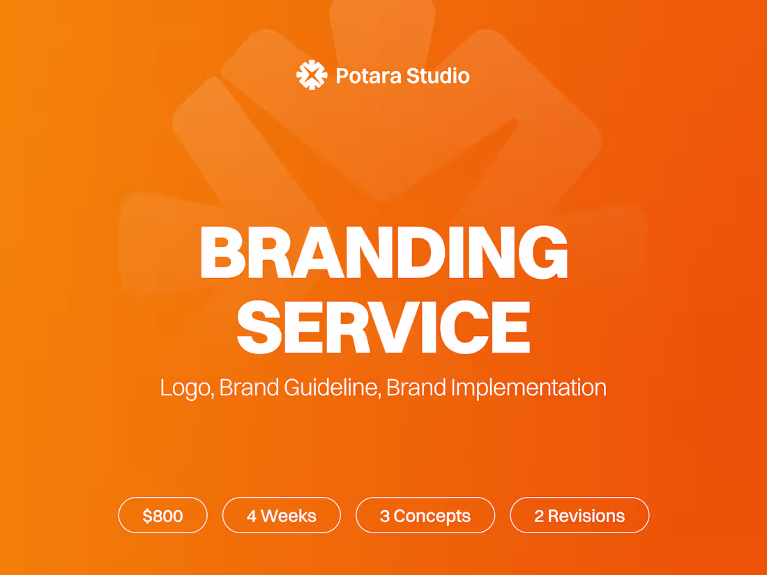 Cover image for Branding (Logo, Brand Guideline, Brand Implementation)