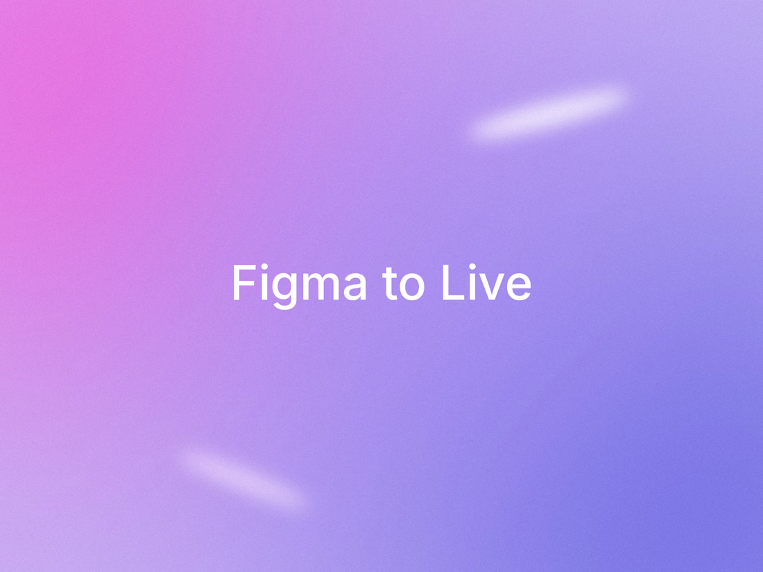 Cover image for Figma to Live: Framer, Webflow or code