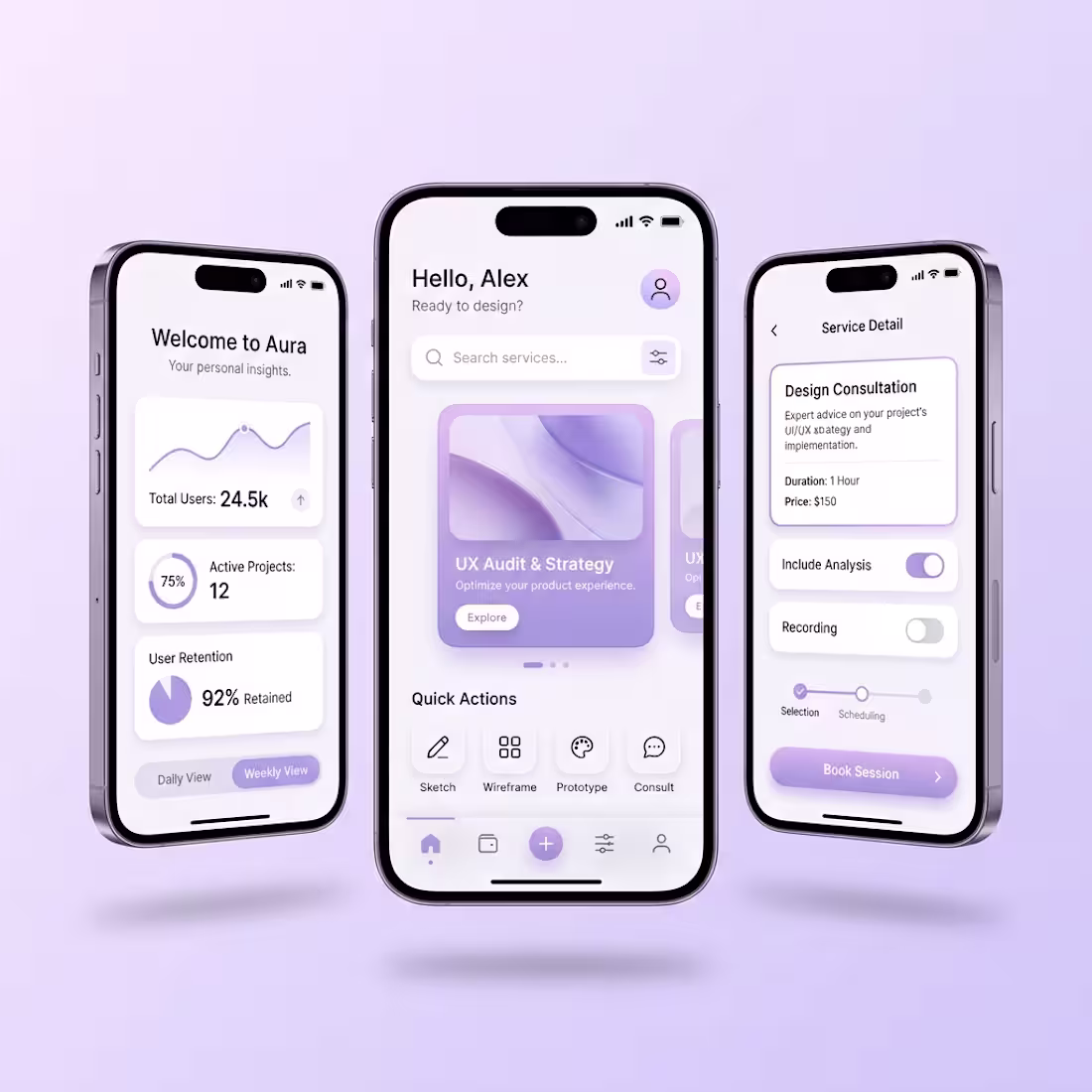 Cover image for Mobile App UI/UX Design