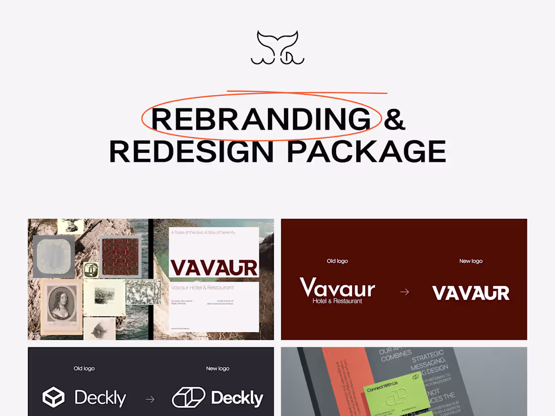 Cover image for Rebranding & Redesign Package