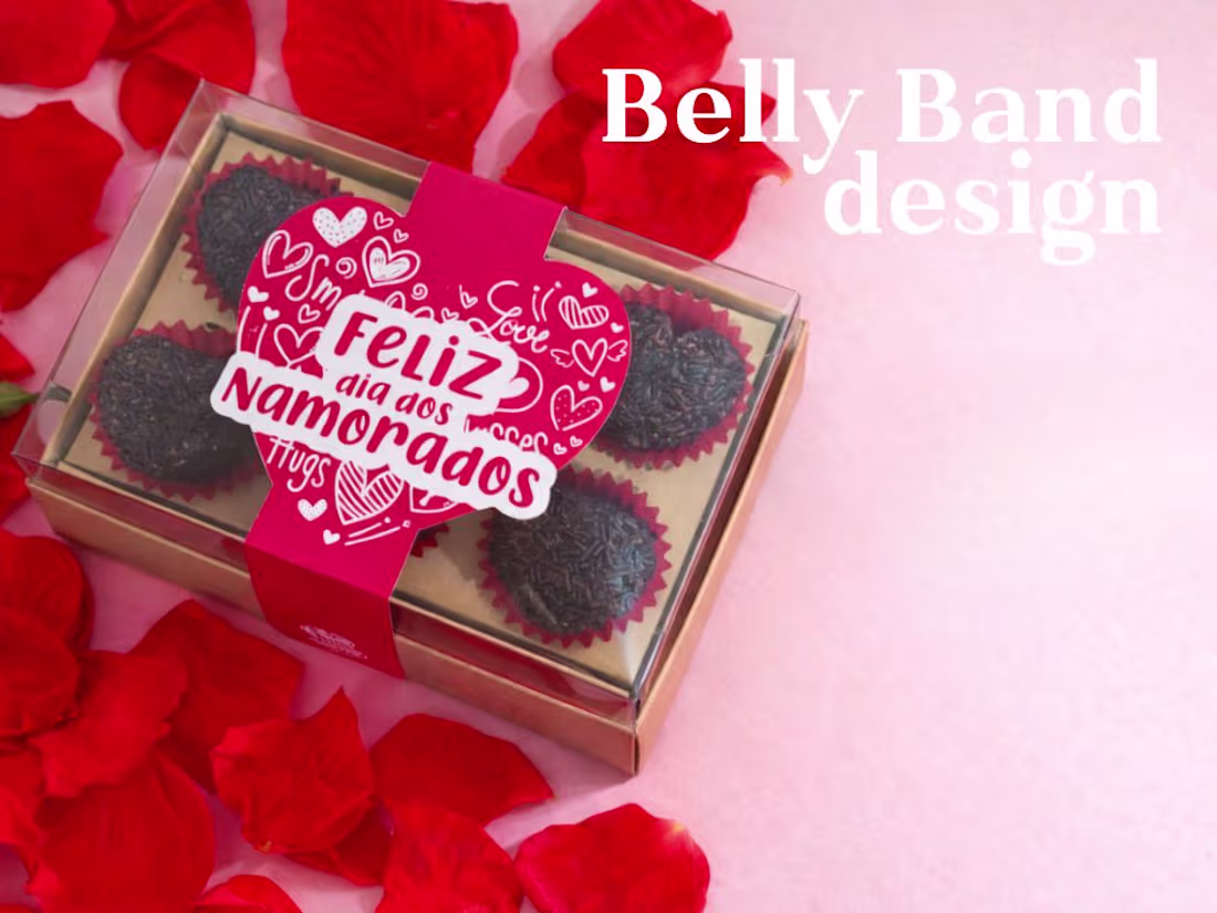Cover image for Belly band design created for