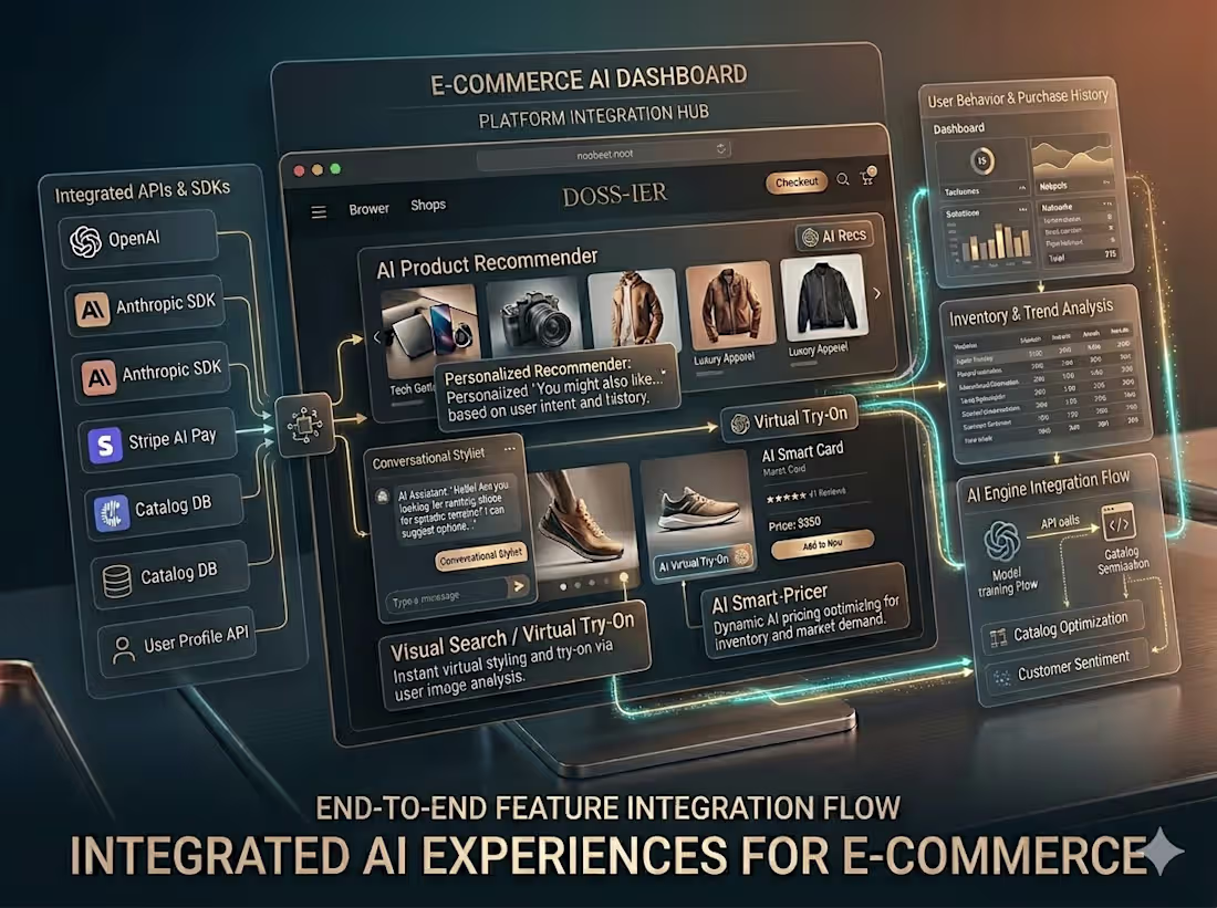 Cover image for AI Feature Integration for E-Commerce