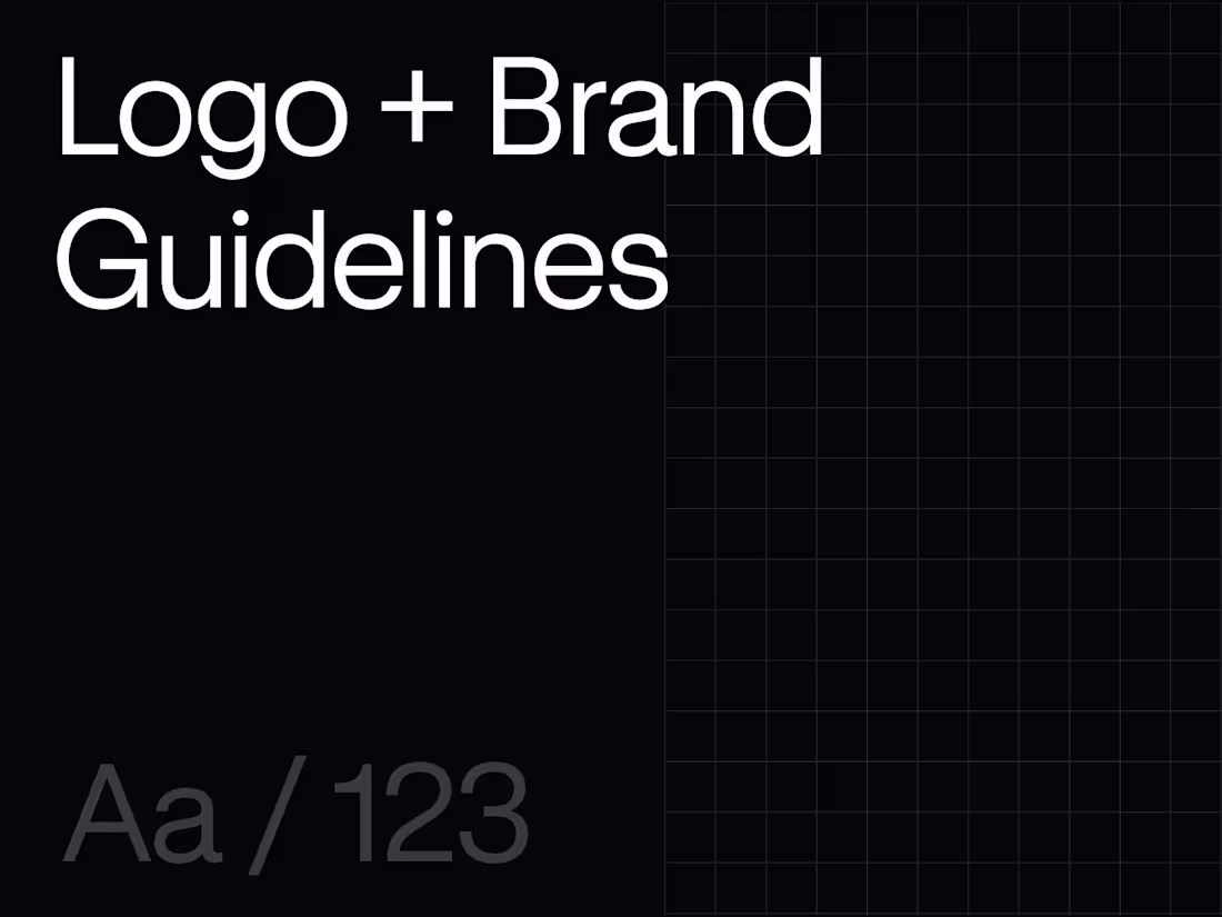 Cover image for Logo + Brand Guidelines