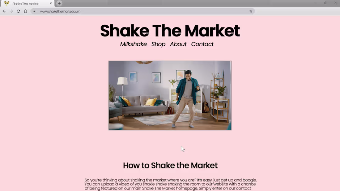 Cover image for Shape the Market Advert