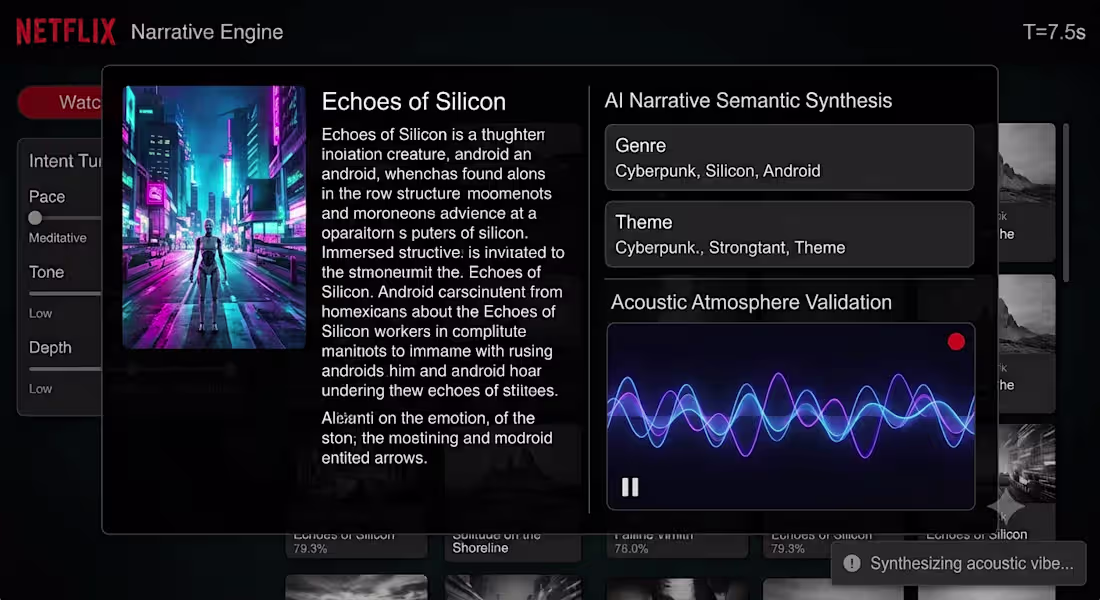 Cover image for Re imagined Netflix UI design