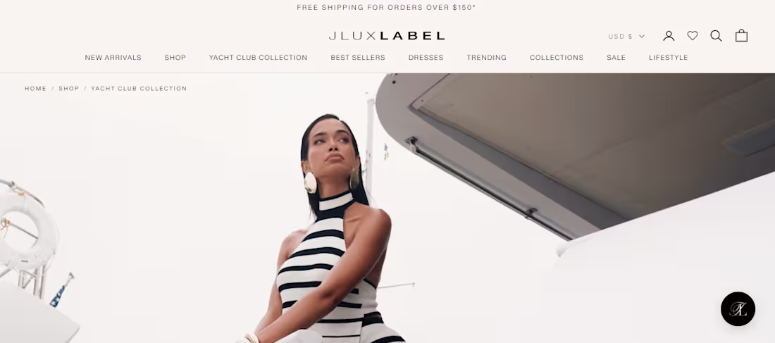 Cover image for JLUXLABEL is a contemporary women's