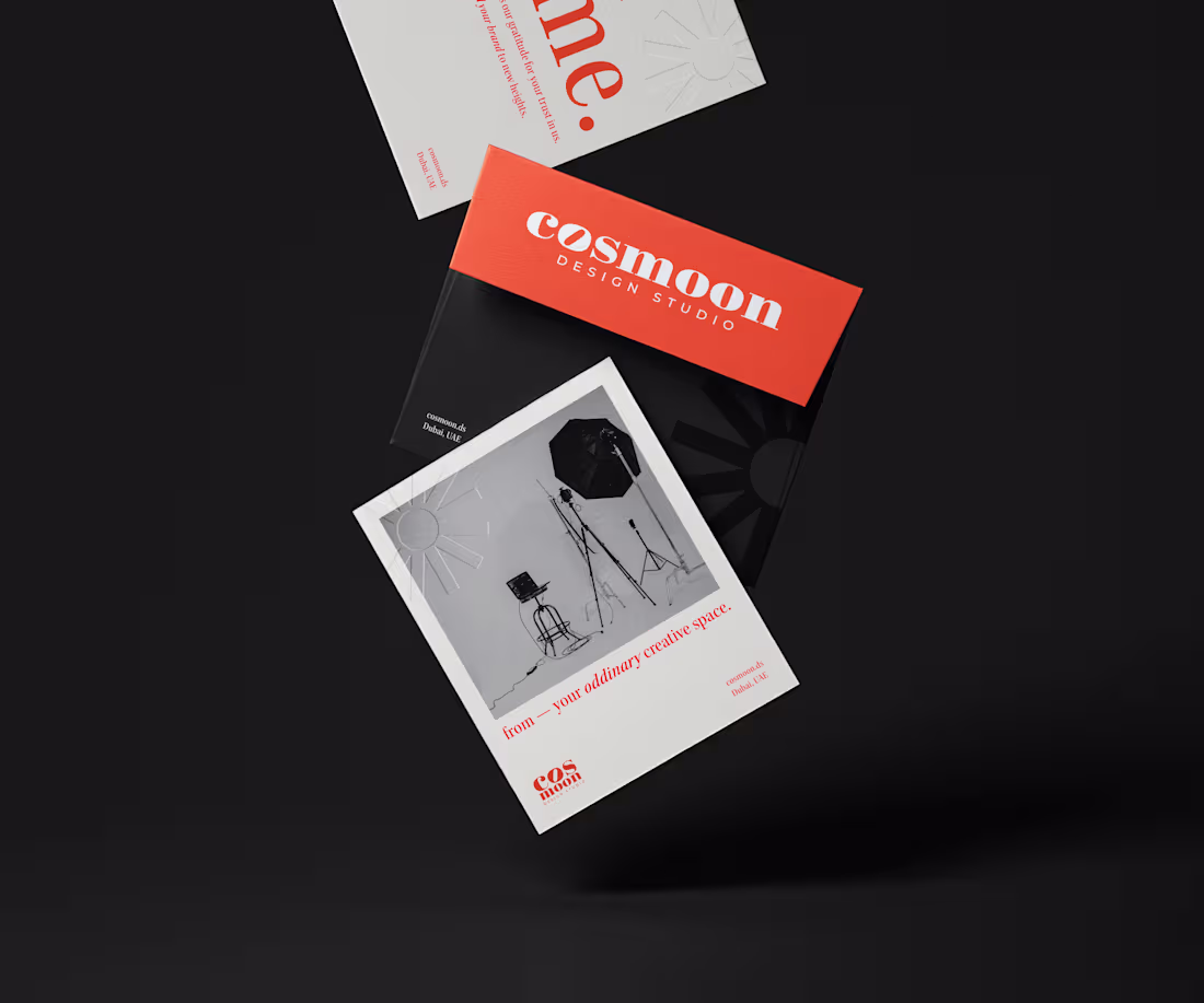 Cover image for Cosmoon Design Studio - Visual Brand Identity & Web Design