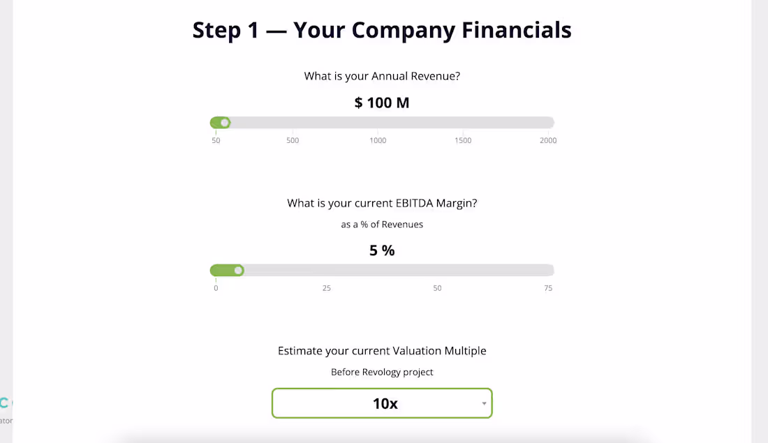 Cover image for EBITDA Catalyst — ROI Calculator