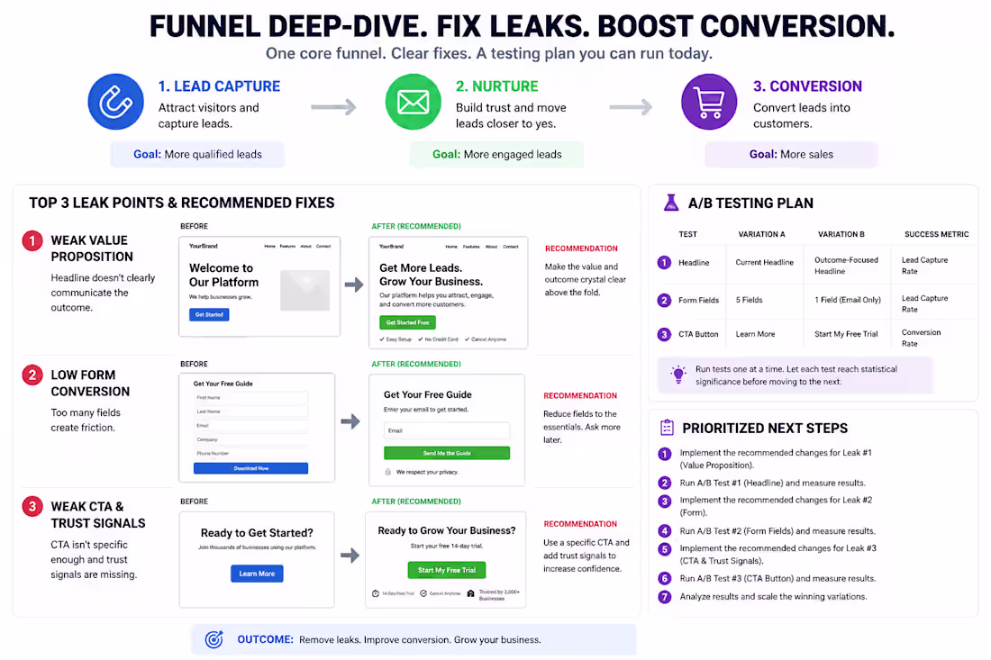 Cover image for Acquisition Funnel Fix