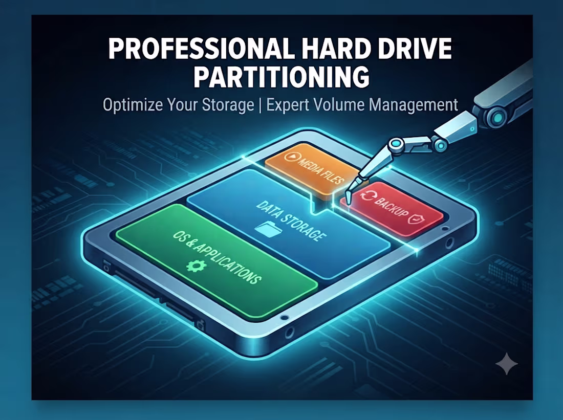 Cover image for Hard Disk Partition Management Service