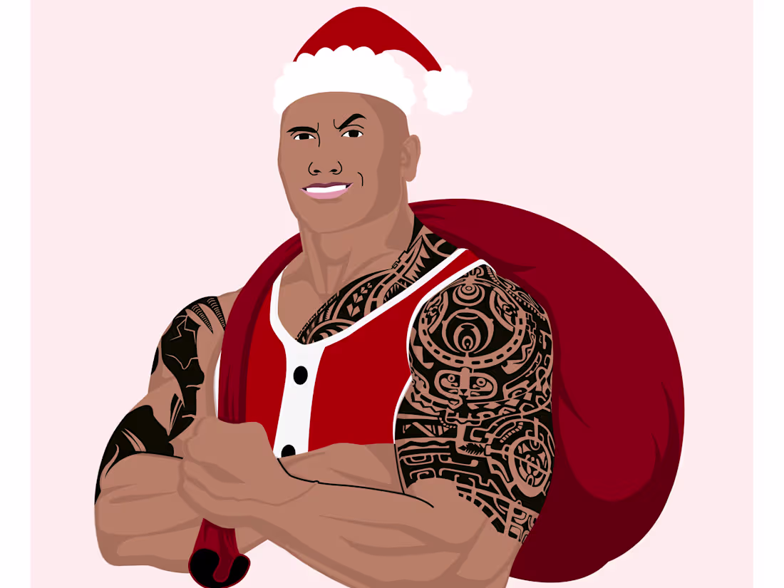 Cover image for Dwayne "The Rock" Johnson Design 