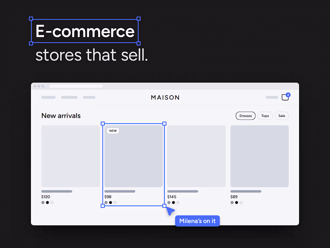 Cover image for E-commerce Store Design & Build | For Growing Brands