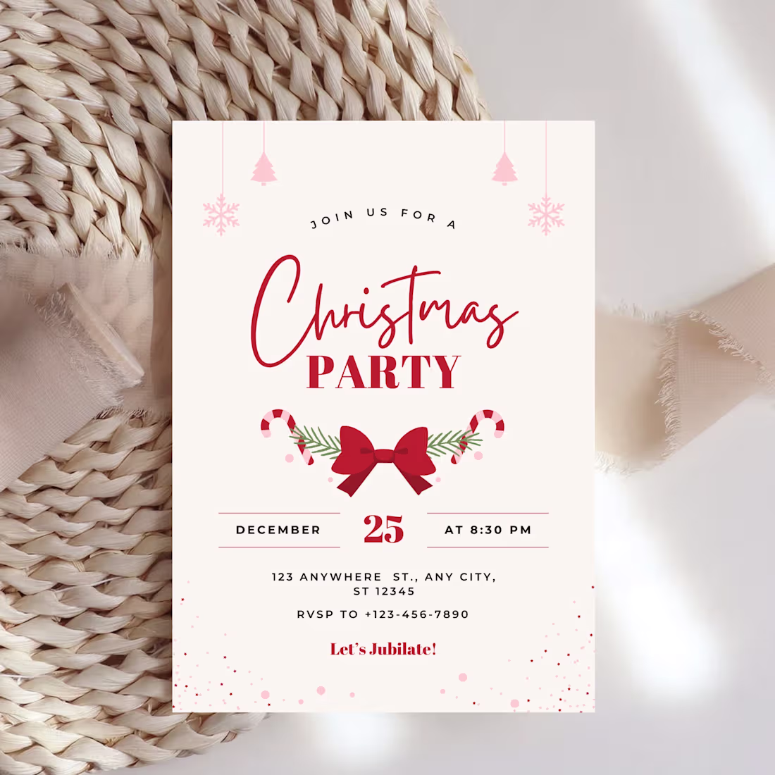 Cover image for Elegant Christmas Party Invitation Design
The