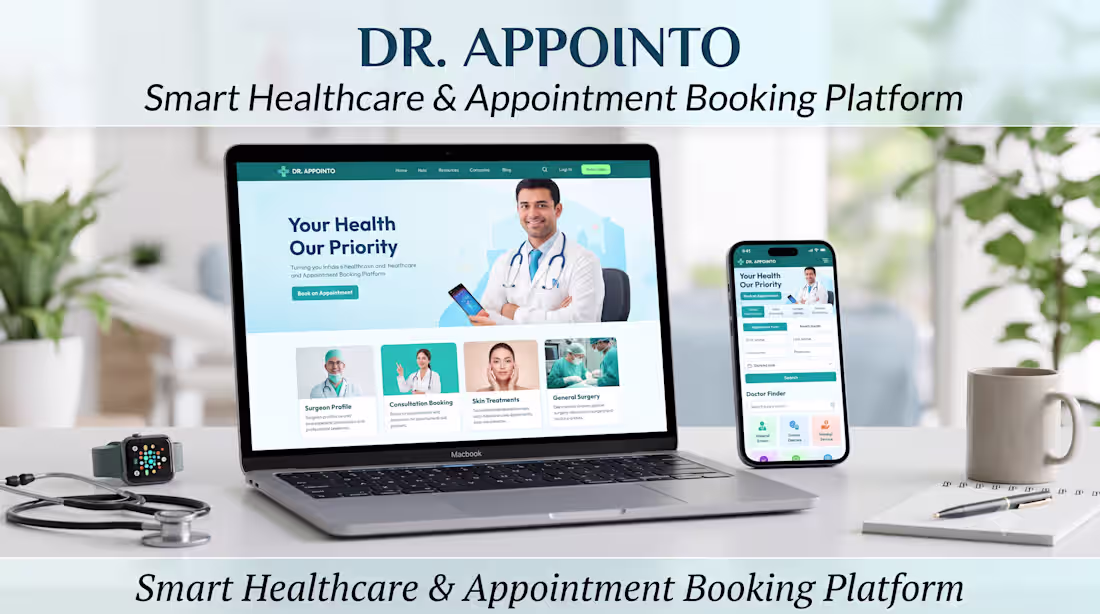 Cover image for 🩺 Dr. Appointo – Doctor