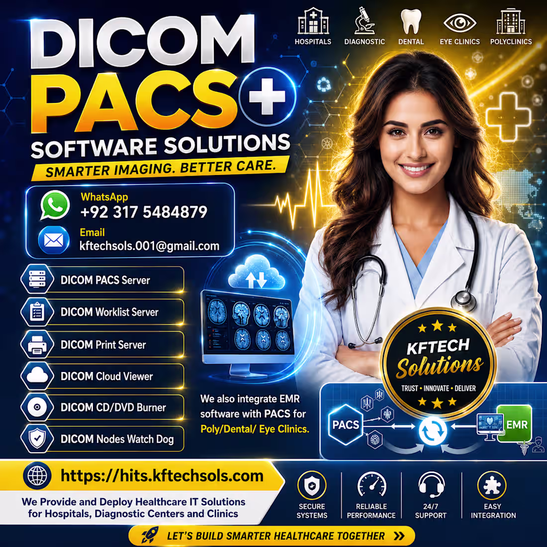 Cover image for PACS Server Deployment Hospital and Diagnostic Imaging Centers