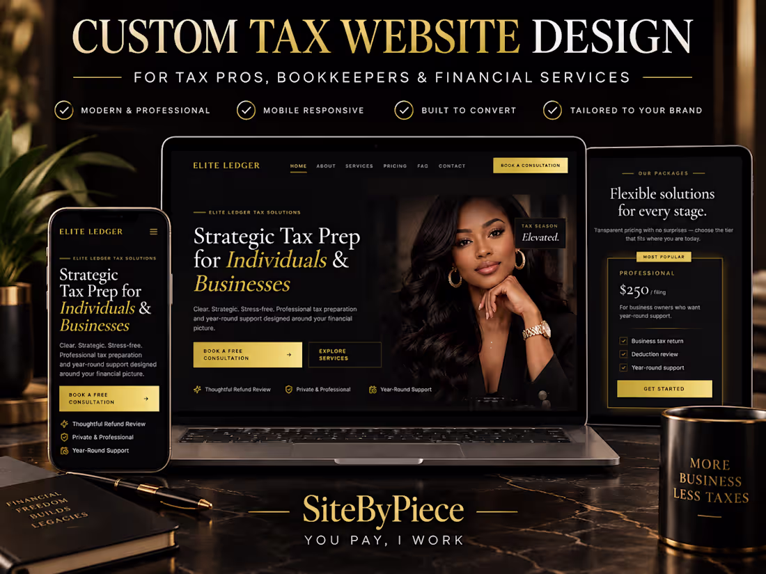 Cover image for Custom Small Business Website Design