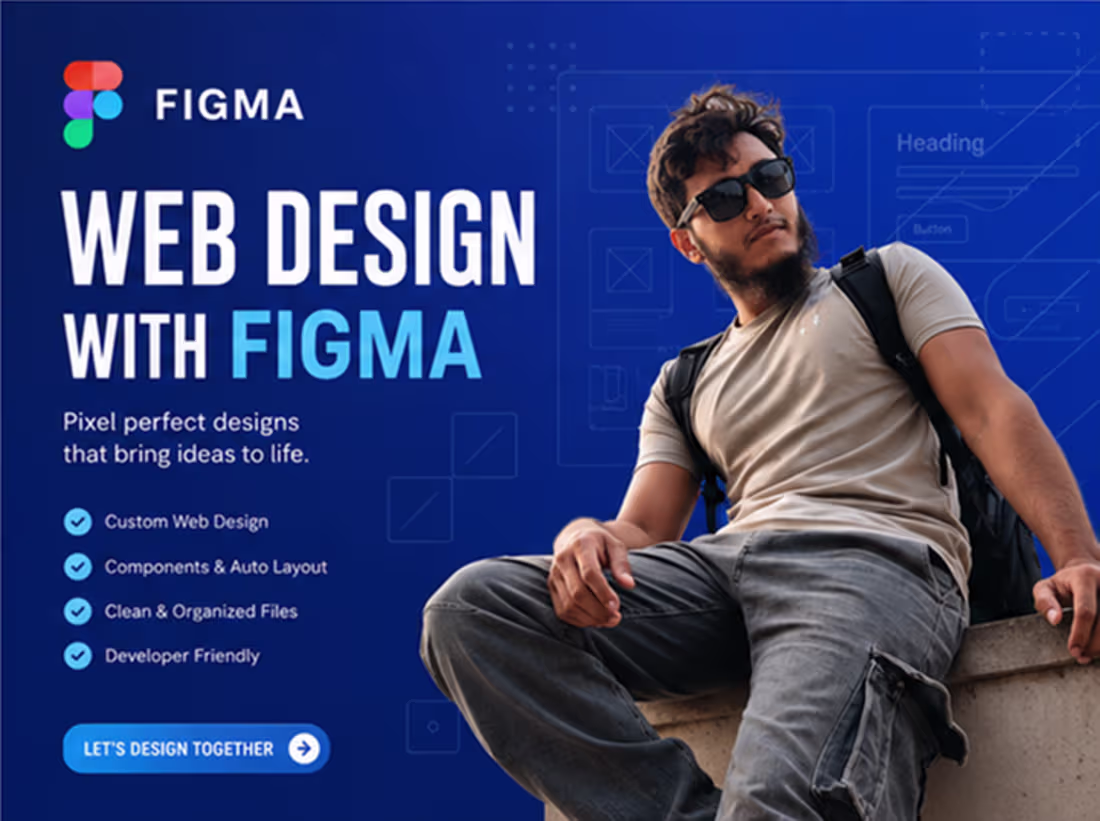 Cover image for Figma UI/UX Design for Web & Digital Products