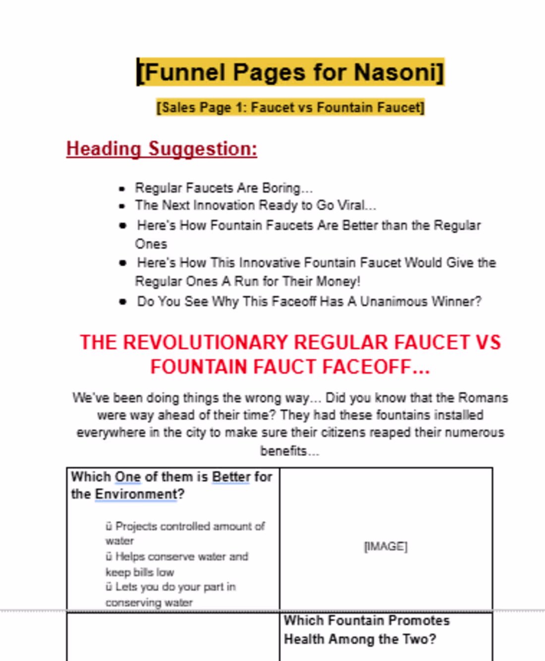 Cover image for Sales Funnel for Nasoni
