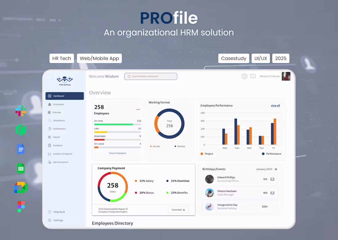 Cover image for PROfile - An Organizational HRM Solution