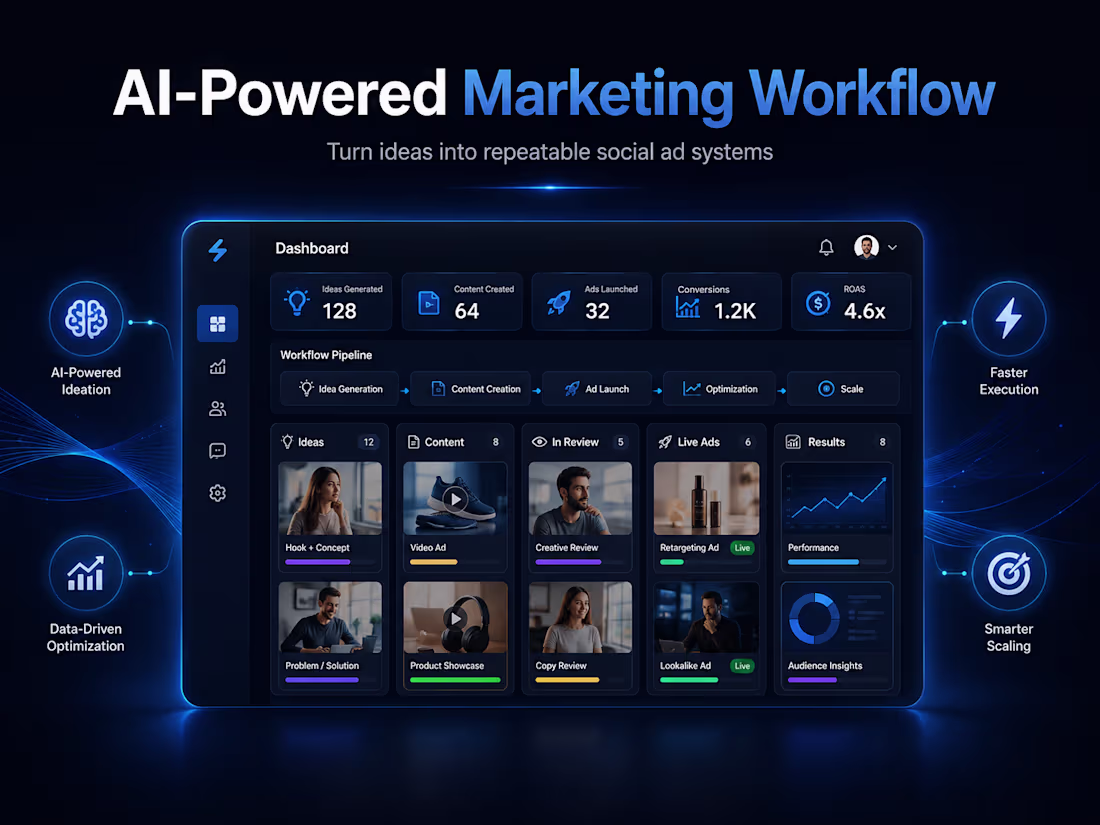 Cover image for AI-Powered Marketing Workflow — Creative Automation Demo
