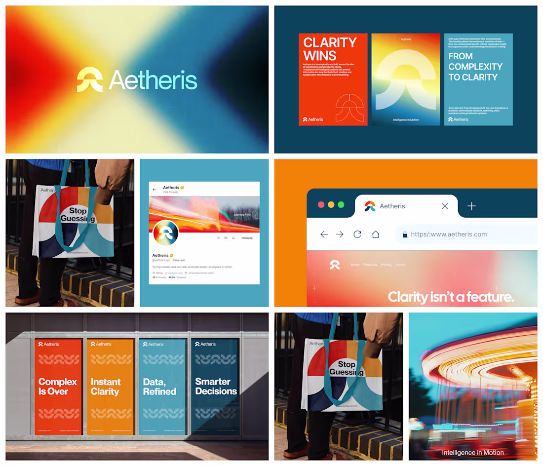 Cover image for Aetheris — Brand Identity Concept
A