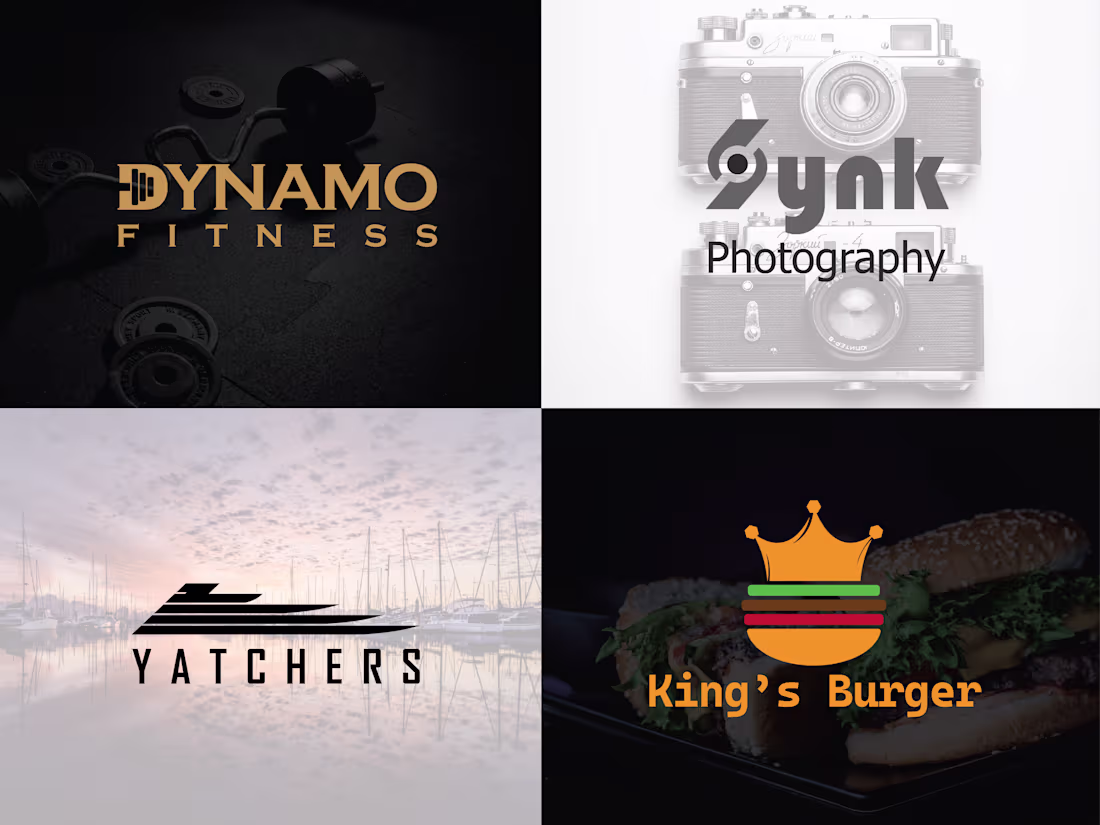 Cover image for minimalist logo design, branding kit and business brand identity