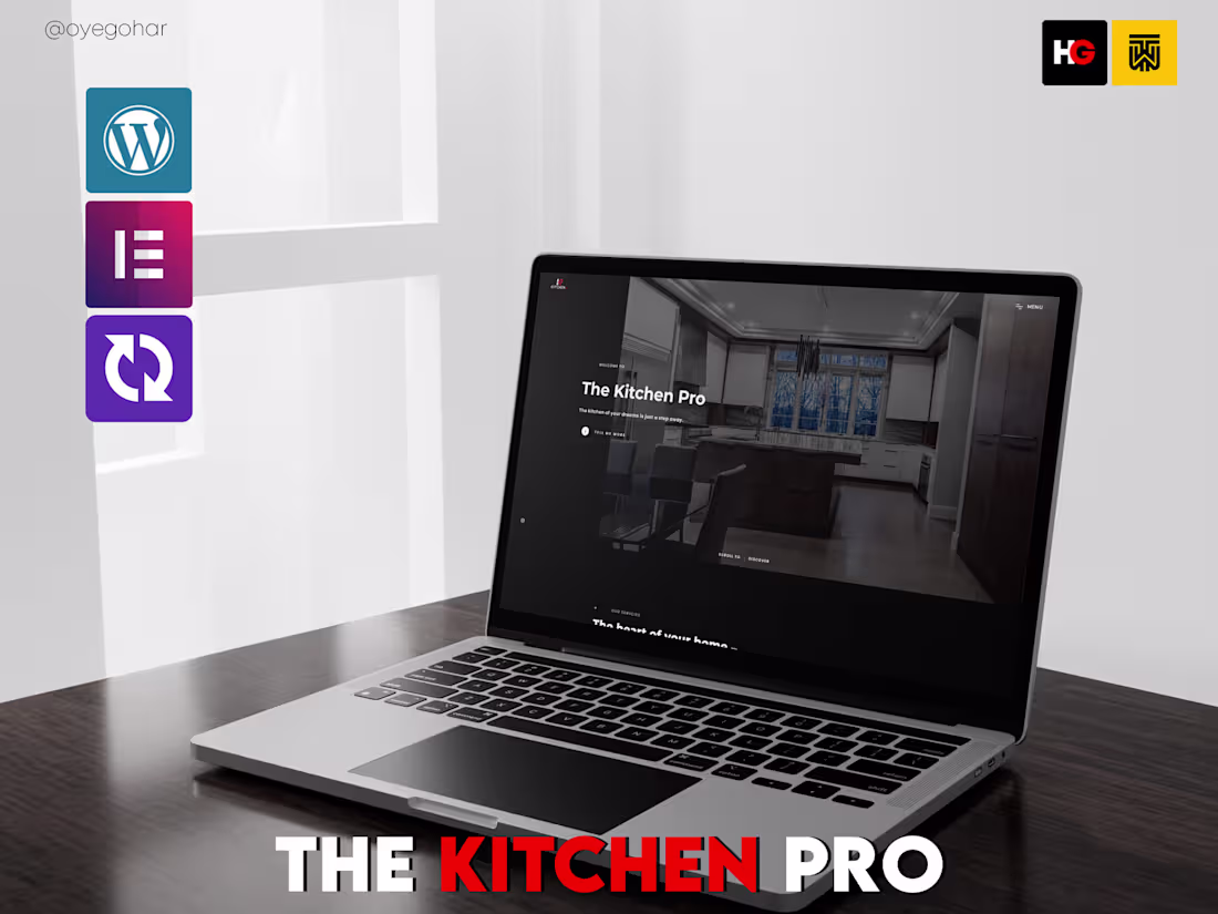 Cover image for The Kitchen Pro | WordPress Website Development