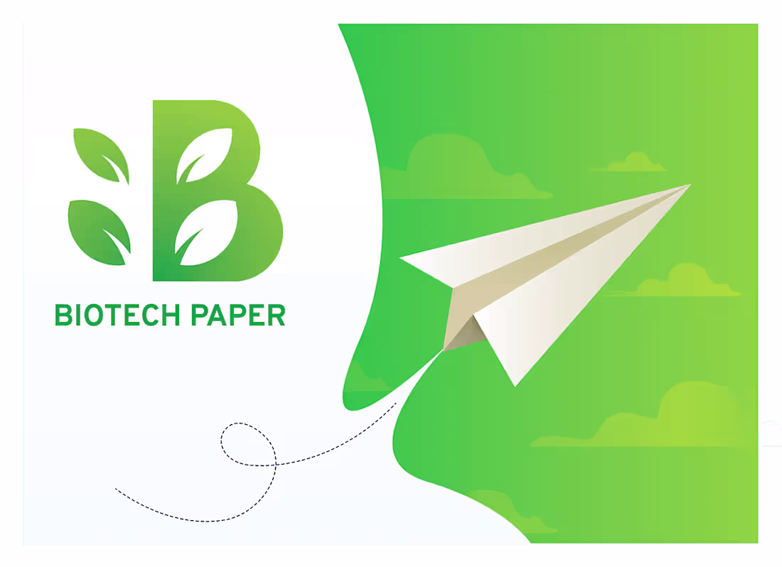 Cover image for BioTech Paper Branding on Behance