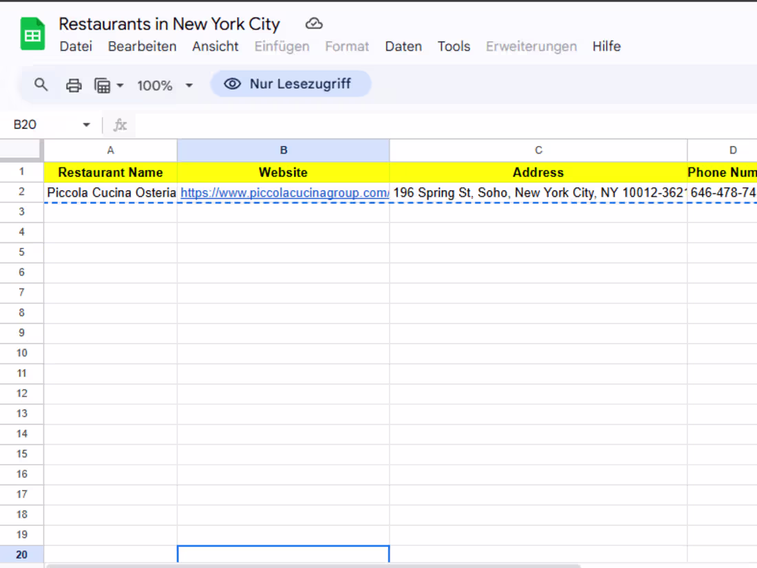 Cover image for  Restaurants  in New York