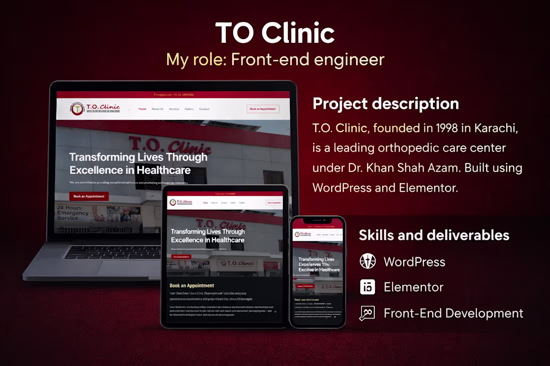 Cover image for T.O. Clinic, founded in 1998